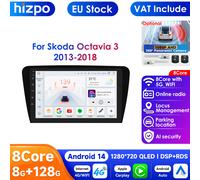 8G 128G AI Voice 2 din Android AutoRadio per Skoda Octavia A5 2008-2013 AutoRadio multimediale P1L 1G 16G