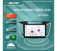 10.1 "Android 13 Autoradio per Hyundai Creta Ix25 2015-2019 lettore multimediale 4G 8Core Autoradio 2din GPS navi Carplay rds Stereo
