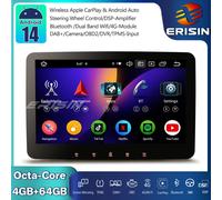 10.1" Android 14 Autoradio Navi 64GB for VW Passat Polo Golf 5/6 Tiguan T5 Seat