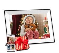 10.1" Digital Picture Frame 32GB Smart WiFi Photo Frame,1280 * 800 HD IPS Touch Screen,Auto-Rotate,Share Photos and Videos via Free App