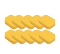 10~1 Pz Spugna For Lavaggio Auto Grande Blocco For Dettagli Schiuma Ad Alta Densità Applicatore Di Cera Strumento For La Pulizia Automatica Antigraffio(10pcs)