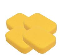 10~1 Pz Spugna For Lavaggio Auto Grande Blocco For Dettagli Schiuma Ad Alta Densità Applicatore Di Cera Strumento For La Pulizia Automatica Antigraffio(4pcs)