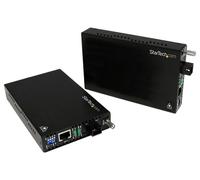 10/100 Ethernet A Modalità Singola Wdm Fibra Media Convertitore Kit Sc 20km