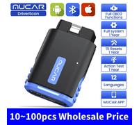 10-100 pezzi all'ingrosso MUCAR DriverScan strumenti diagnostici automatici Obd 2 scanner lettore di codici sistema completo 15 ripristino controllo bidirezionale 10pcs Scan Cable