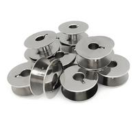 10-100 pz Bobine metalliche per macchine cucire Singer/Brother/Janome/Bernina