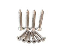 10-100 Pz M1 .2 .4 .7 M2 .6 M3 .5 M4 Mini 304 In Acciaio Inox Croce Piatta A Testa Svasata Vite For Legno Autofilettante(4mm,100pcs M1.7)
