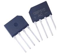 10~1000 pezzi GBP310 raddrizzatore a ponte 3A/1000V GBP310G stack DIP-4 piatto(10Pcs)