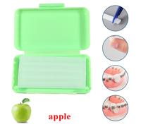 10-1000Box Dentale Ortho Relief Wax fit Brackets Braces Gum Irritation 10 Scents