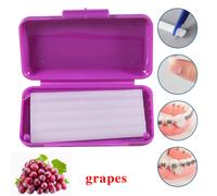 10-1000Box Dentale Ortho Relief Wax fit Brackets Braces Gum Irritation 10 Scents