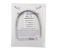10-1000pc Fili dentali ad arco rettangolari NiTi super elastici nature 1-100pack