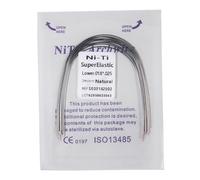 10-1000pc Fili dentali ad arco rettangolari NiTi super elastici nature 1-100pack