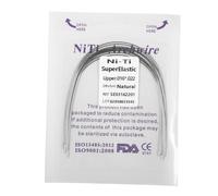 10-1000pc Fili dentali ad arco rettangolari NiTi super elastici nature 1-100pack