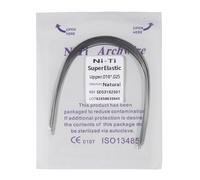 10-1000pc Fili dentali ad arco rettangolari NiTi super elastici nature 1-100pack