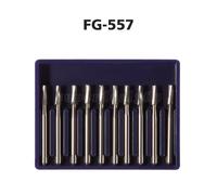 10-100PCS Dental Round Carbide Steel Drills Burs FG for High Speed Handpiece It