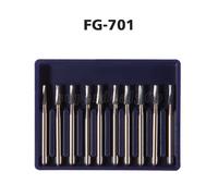10-100PCS Dental Round Carbide Steel Drills Burs FG for High Speed Handpiece It