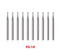 10-100PCS Dental Round Tungsten Steel Carbide Frese FG for High Speed Handpiece