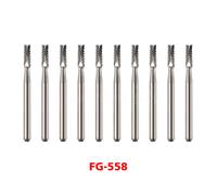 10-100PCS Dental Round Tungsten Steel Carbide Frese FG for High Speed Handpiece