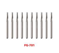 10-100PCS Dental Round Tungsten Steel Carbide Frese FG for High Speed Handpiece