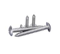 10-100pcs M3/M4/M5/M6 acciaio inossidabile 304 viti autoattacchianti per legno con testa a funghi e fessura a croce, M3x6mm