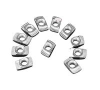 10-100PCS m3 m4 m5 m6 m8 T-dado T Dado Martello Drop In Dado Scorrevole Fissare 1515 2020 2525 3030 4040 4545(2020-M5 100PCS)