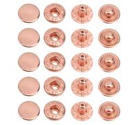 10-100pcs MOLLA A S Metallo Bottoni Automatici Rotondo Cucito Crafts Borse Tappi