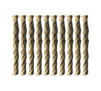 10/100pcs stoppino cavo di campeggio accendino accendifuoco corda accendifuoco corda p8w5 corda cera impermeabile per escursionismo