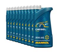 4 (4X1) Litri MANNOL 15W-40 Diesel Olio Motore Universale Minerale