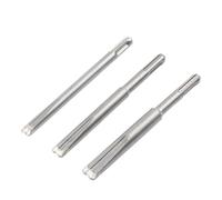 10/12/14mm SDS Plus 150mm Hammer Drill Bit Groove Gouge Flat Chisel for Break Concrete Brick Wall(3PCS(10-12-14))