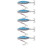 10/15/20/25/30g Esca da pesca a lancio lontano che affondano esche da pesca in metallo pressofuso Jigging Spoon esche con gancio ad alta riflettenza esche ad alta frequenza nuoto attrarre