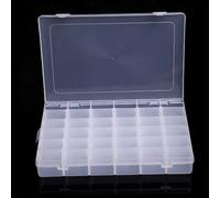 10/15/24/36Grid Scomparto Organizer Plastica Gioie Perlina Contenitore / di