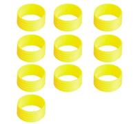 10/15 Anelli per Racchette da Tennis in Silicone, Anello per Racchetta da Tennis Antiscivolo, per Racchette da Tennis Badminton Squash