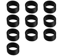 10/15 Anelli per Racchette da Tennis in Silicone, Anello per Racchetta da Tennis Antiscivolo, per Racchette da Tennis Badminton Squash