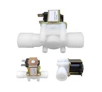 10/15 pezzi AC220V DC12/24V 1/2"3/4" filettatura maschio valvola solenoide valvola di controllo dell'acqua interruttore normalmente chiuso normalmente aperto(3-4 10pcs,220_OPEN)
