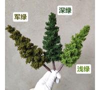 10-15cm Miniature Alberi di Pino, Adatti per Modellismo Ferroviario, Alberi Verdi in Plastica Realistici, Perfetti per Plastici in Scala, Realizzazione di Architetture, Materiali per Paesaggi da Giard