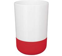 Spirella Tazza MOJI in Polipropilene Rosso e Bianco