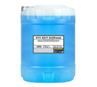 10 (1x10) Litro Mannol Antigelo AG11 Antigelo Concentrato Blu