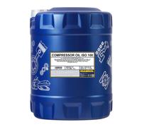 10 (1x10) Litro Mannol Compressor Olio Iso 100 - din 51506 Vbl , Vcl , Vdl