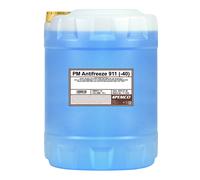 10 (1x10) Litro Pemco Antigelo 911 Antigelo Miscela Pronta Blu 40°C)