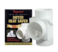 10,2 cm bianco Dryer Vent Heat Saver