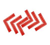 10,2 cm quadrati di posizionamento, morsetto ad angolo retto, 90 gradi, per la lavorazione del legno con morsetto angolare a L per cornici, scatole, armadi o cassetti, utensili da carpentiere