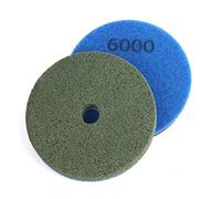 10,2 cm spugna in fibra per la pulizia del marmo pietra di granito lucidatura a, A6-6000