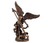 10,2 cm - Statuetta Arcangelo San Michele che uccide demoni
