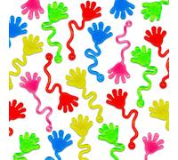 10/20/30/40/48/50 pezzi Mani appiccicose scintillanti, accessori per feste di compleanno, riempitivi per buste regalo, premi per il carnevale, confetti, riempitivi per piñata, giocattoli elastici mini