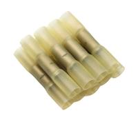 10/20/30/50 pezzi Connettori di testa isolati termorestringenti Giunzione Terminali a crimpare elettrici Impermeabili AWG 22-18 AWG 16-14 AWG 12-10(Yellow,30PCS)