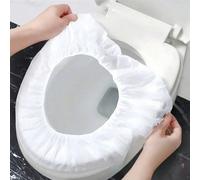10/20/30/50/Pezzi Nuovi Copriwater Monouso, Cuscini per Sedile del WC Confezionati Singolarmente, Tappetino da Viaggio Portatile per Bagni Pubblici, Accessori da Viaggio per Bagni Pubblici, Aerei, Cam