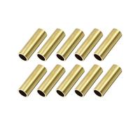 10/20/30 pezzi di tubo tondo in ottone 2/3/4/5/6/7/8/9/10 mm di diametro esterno 0,5 mm, spessore della parete 1 mm, lunghezza 30 mm, tubo senza saldatura for artigianato fai da te(30Pcs,10mmx1mm)