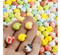 10/20/30 pezzi/lotto foro colorato 2 mm pesce pagliaccio tartaruga stella conchiglia perline in ceramica simpatici animali per gioielli braccialetti fai da te artigianato-M640-10 pezzi