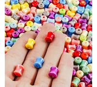 10/20/30 pezzi/lotto foro colorato 2 mm pesce pagliaccio tartaruga stella conchiglia perline in ceramica simpatici animali per gioielli braccialetti fai da te artigianato-M647-20 pezzi
