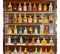 10/20/30 pezzi Mini scaffali espositivi da supermercato, scaffali realistici per merce di negozio di convenienza, supporti espositivi in miniatura per casa delle bambole, giocattoli fai-da-te in minia