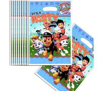 10/20/30 pezzi Sacchetti regalo per festa a tema Paw Patrol, buste di plastica per caramelle e gadget per feste di compleanno, decorazioni e forniture, confezioni regalo creative e carine a tema anime